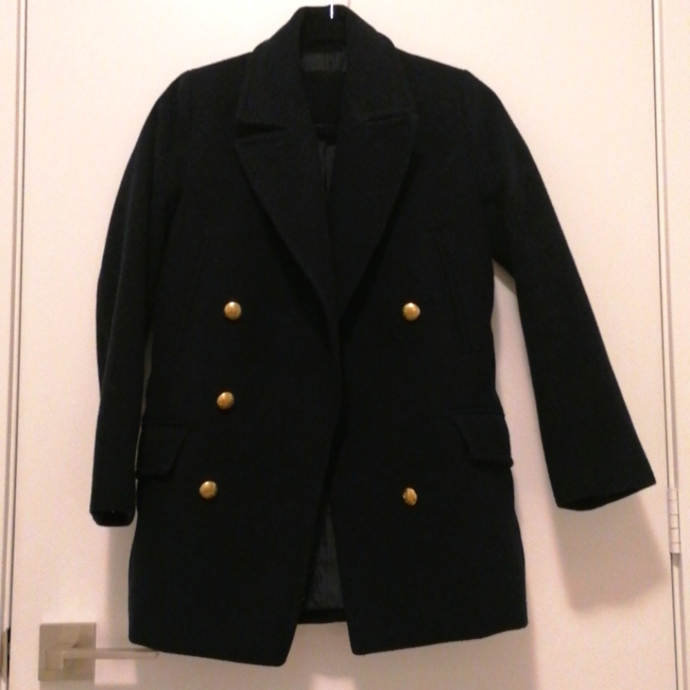 ⚡️SOLD⚡️ Dark blue pea coat